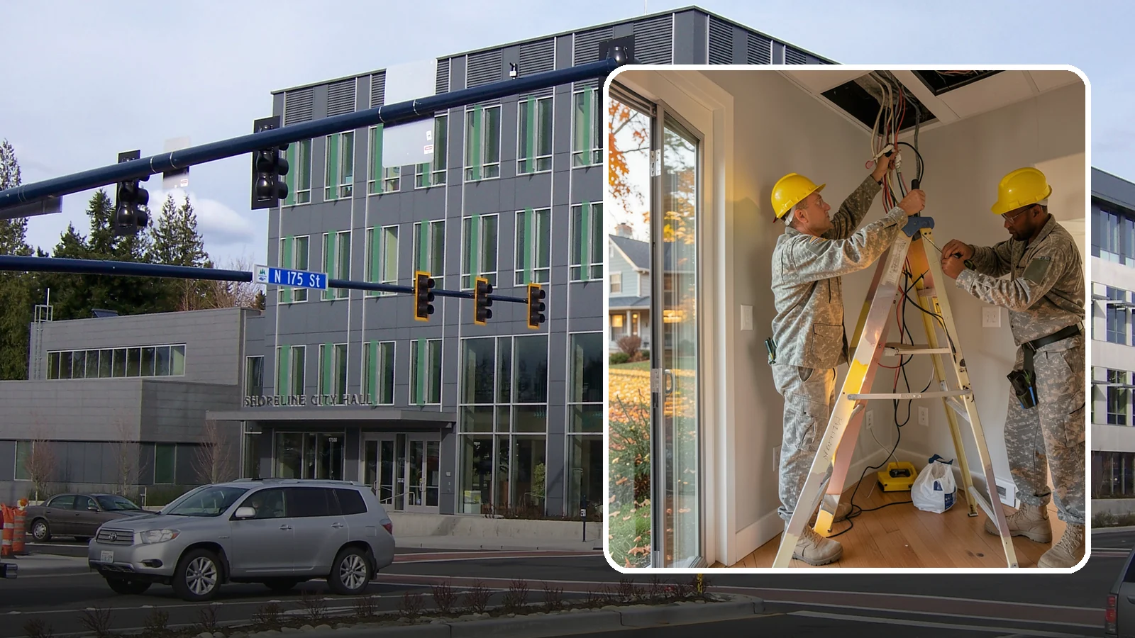 LED Lighting Retrofit in Shoreline, King County, WA - An LED lighting retrofit that slashes electricity use while brightening every room.