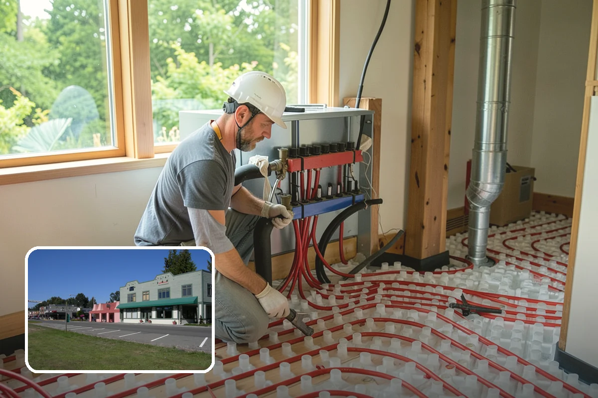 LED Lighting Retrofit in Snoqualmie, King County, WA - Cuts lighting energy use dramatically
