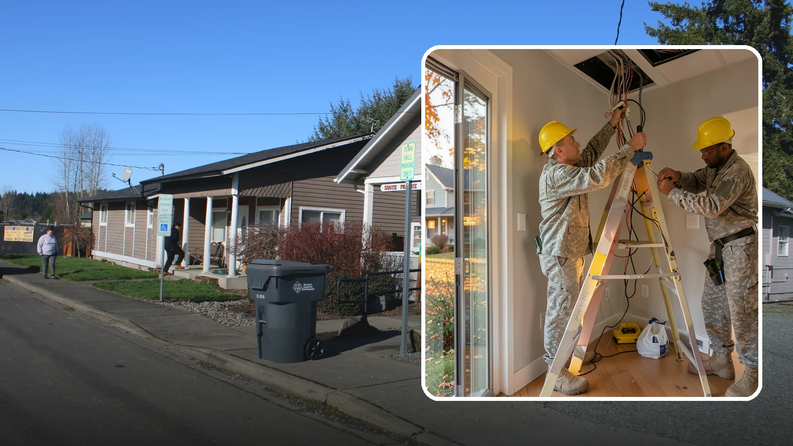 LED Lighting Retrofit in South Prairie, Pierce County, WA - An LED lighting retrofit that slashes electricity use while brightening every room.