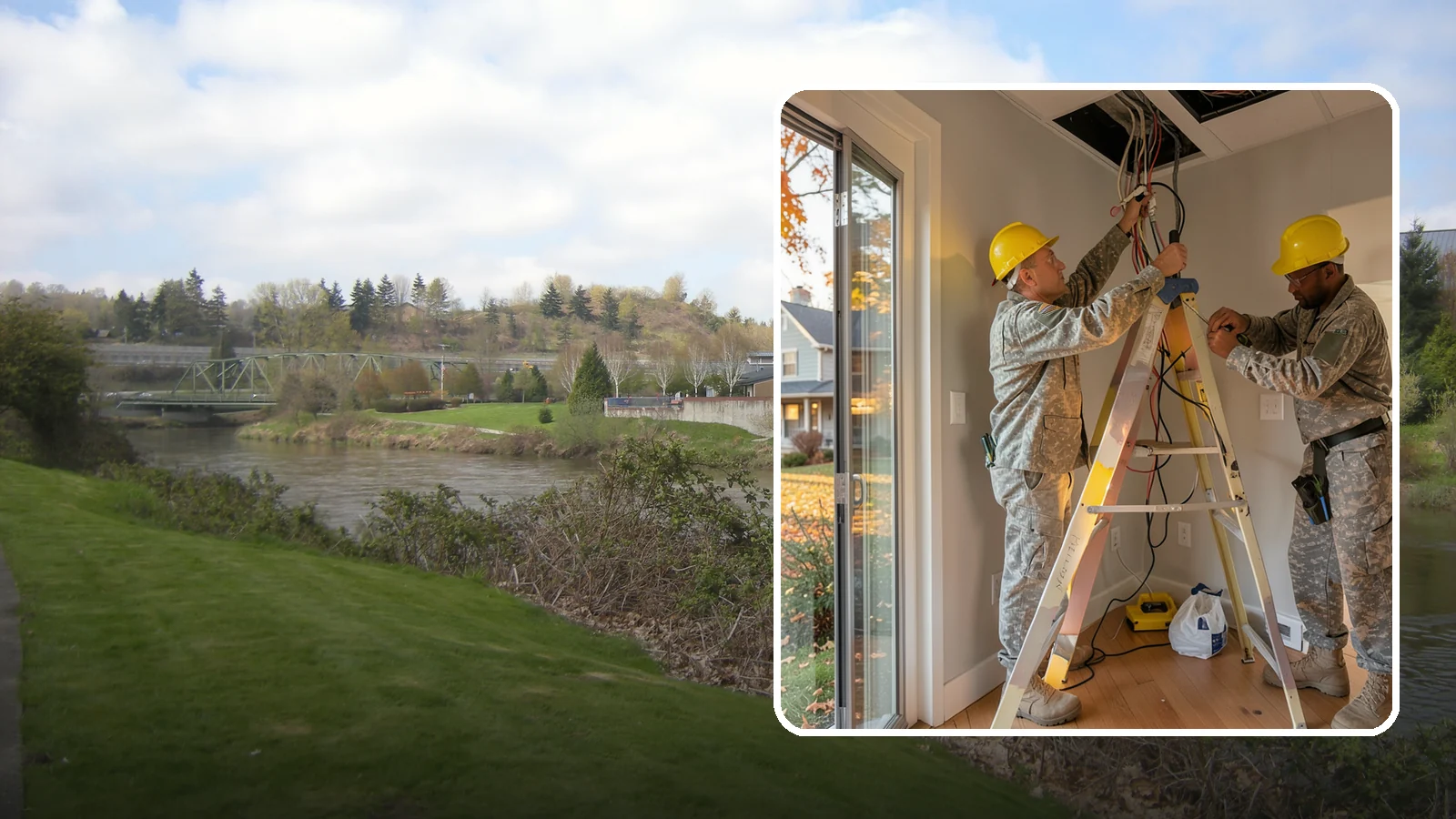 LED Lighting Retrofit in Tukwila, King County, WA - An LED lighting retrofit that slashes electricity use while brightening every room.