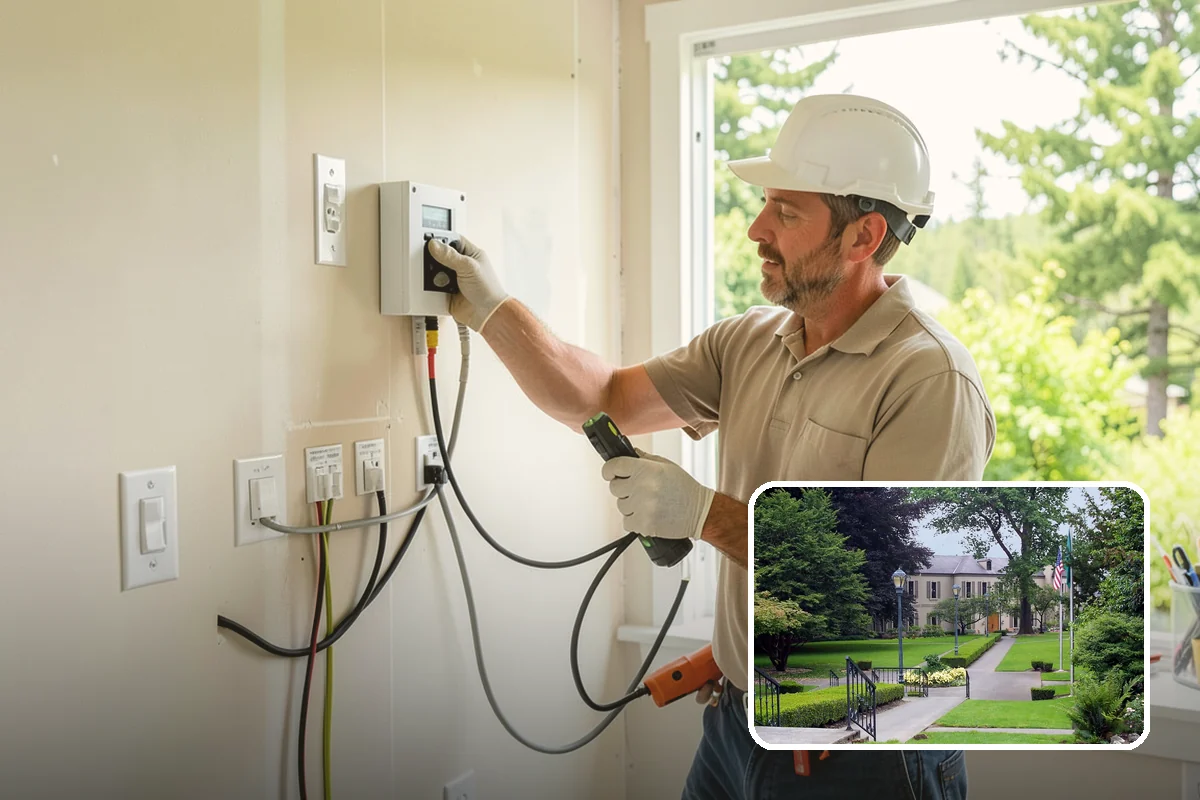 LED Lighting Retrofit in Woodinville, King County, WA - Cuts lighting energy use dramatically