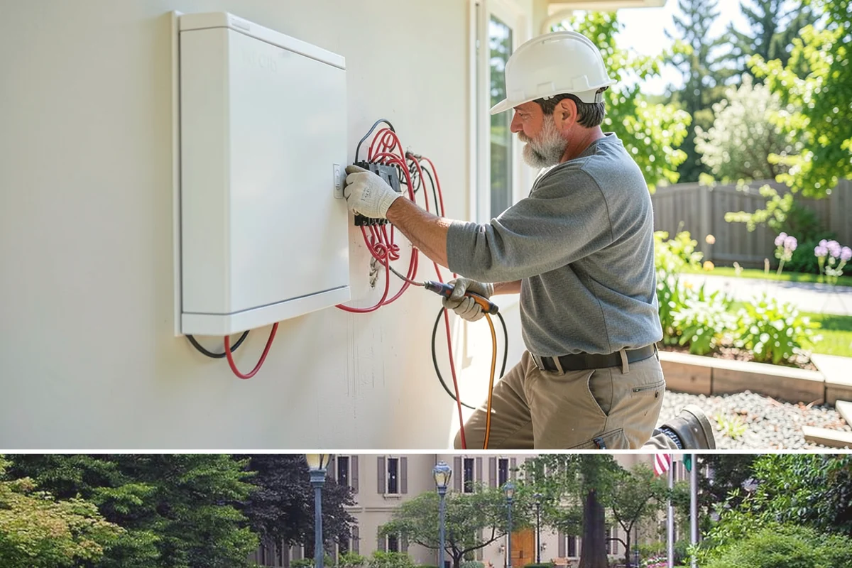 LED Lighting Retrofit in Woodinville, King County, WA - Fall is popular as daylight shortens, but retrofits can be done in any season.