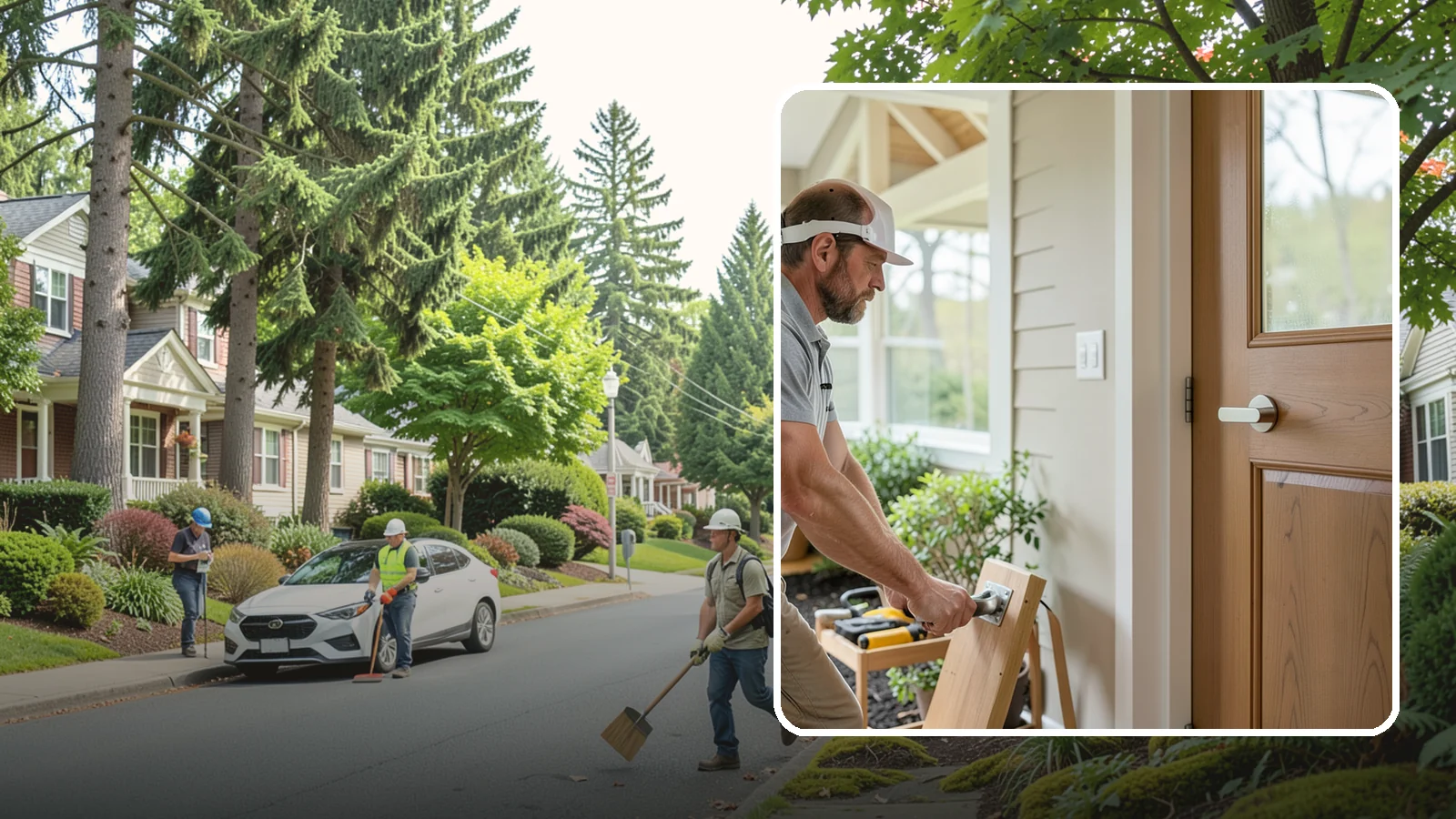 Lever Door Handle Installation in Beaux Arts Village, King County, WA - We swap knobs for lever handles that open easily for arthritic hands and limited grip strength.