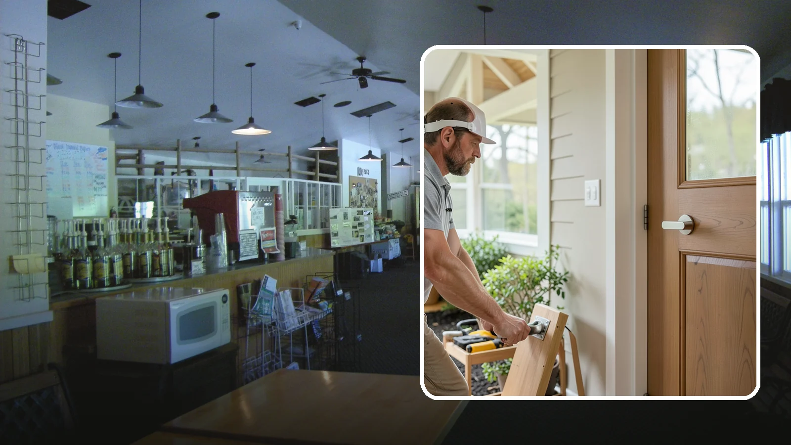 Lever Door Handle Installation in Black Diamond, King County, WA - We swap knobs for lever handles that open easily for arthritic hands and limited grip strength.