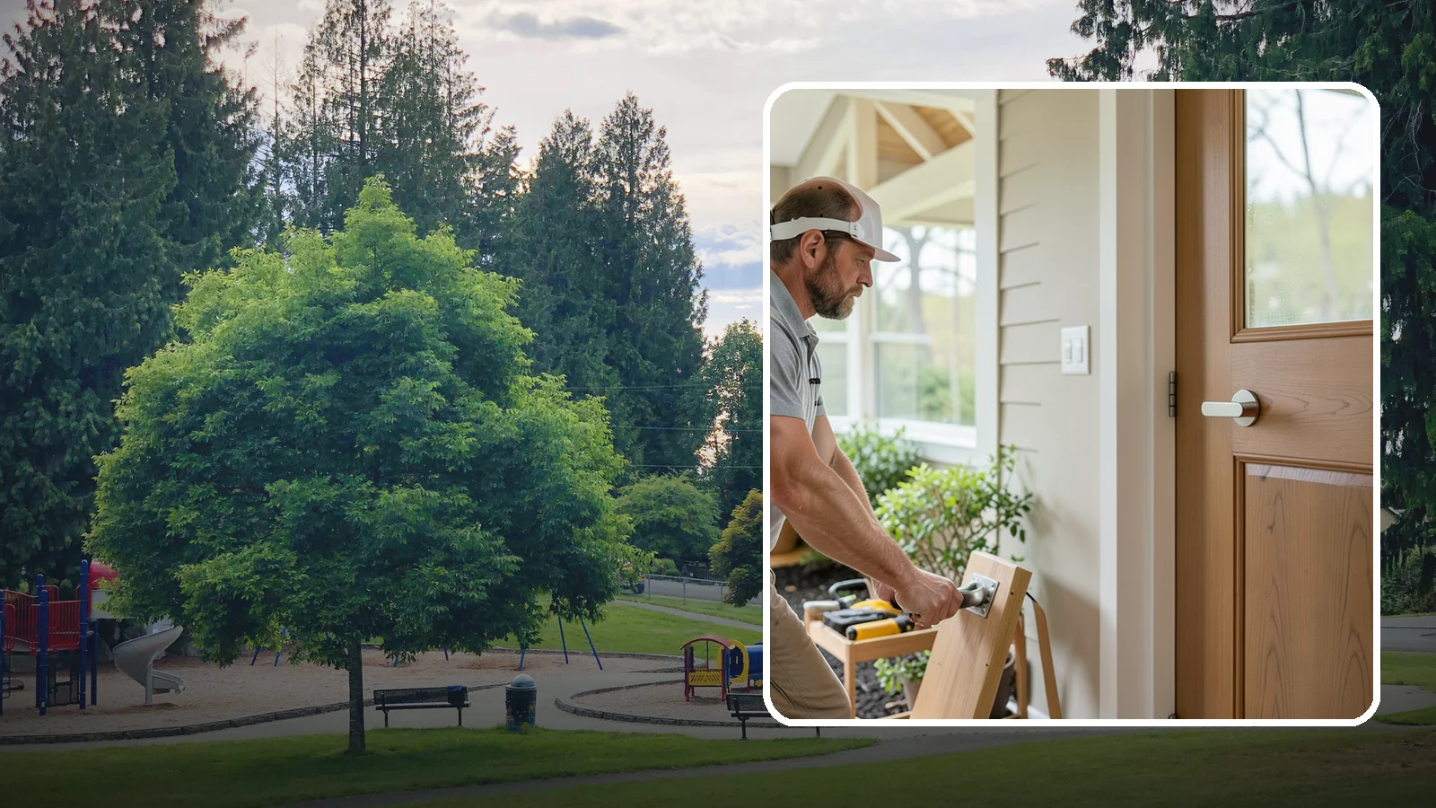 Lever Door Handle Installation in Bonney Lake, Pierce County, WA - We swap knobs for lever handles that open easily for arthritic hands and limited grip strength.