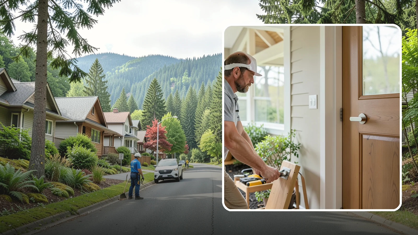 Lever Door Handle Installation in Darrington, Snohomish County, WA - We swap knobs for lever handles that open easily for arthritic hands and limited grip strength.