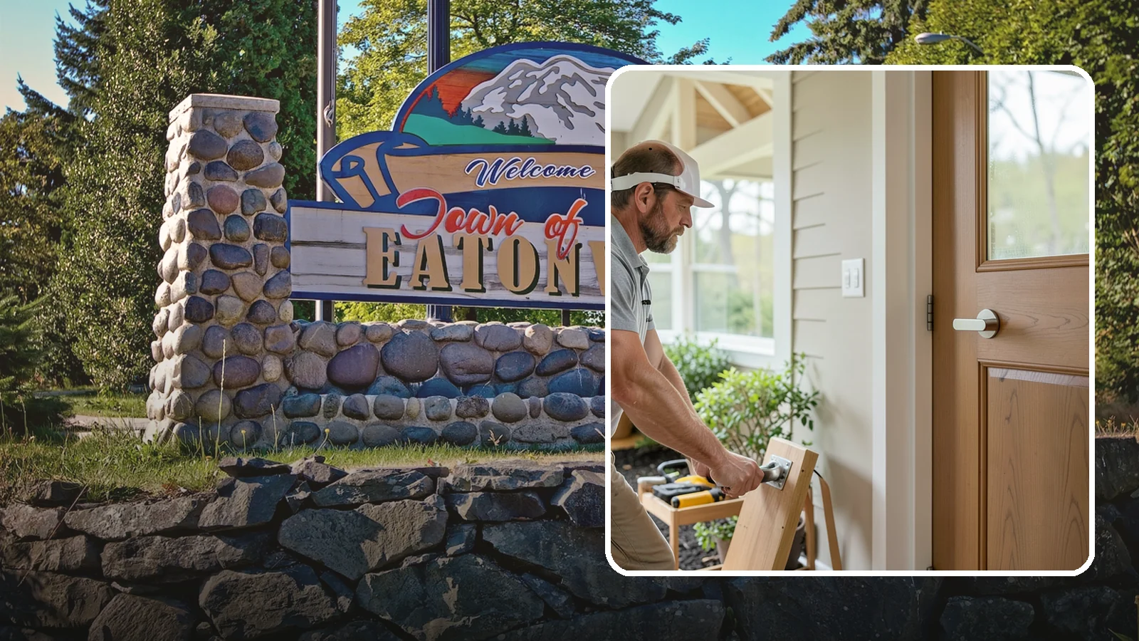 Lever Door Handle Installation in Eatonville, Pierce County, WA - We swap knobs for lever handles that open easily for arthritic hands and limited grip strength.