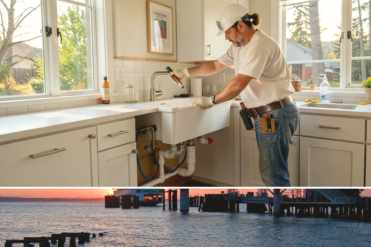 Lever Door Handle Installation in Edmonds, Snohomish County, WA - Lever handle upgrades are quick indoor work suitable for any time of year.