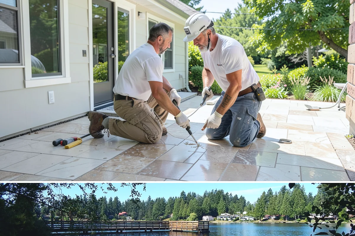 Lever Door Handle Installation in Federal Way, King County, WA - Lever handle upgrades are quick indoor work suitable for any time of year.