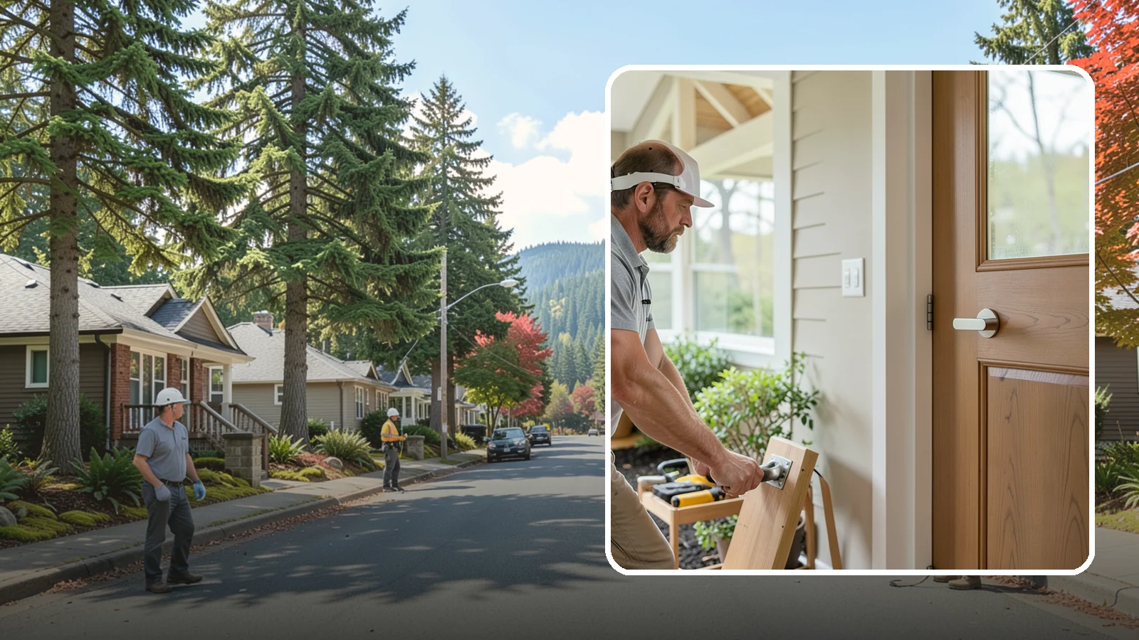 Lever Door Handle Installation in Hunts Point, King County, WA - We swap knobs for lever handles that open easily for arthritic hands and limited grip strength.