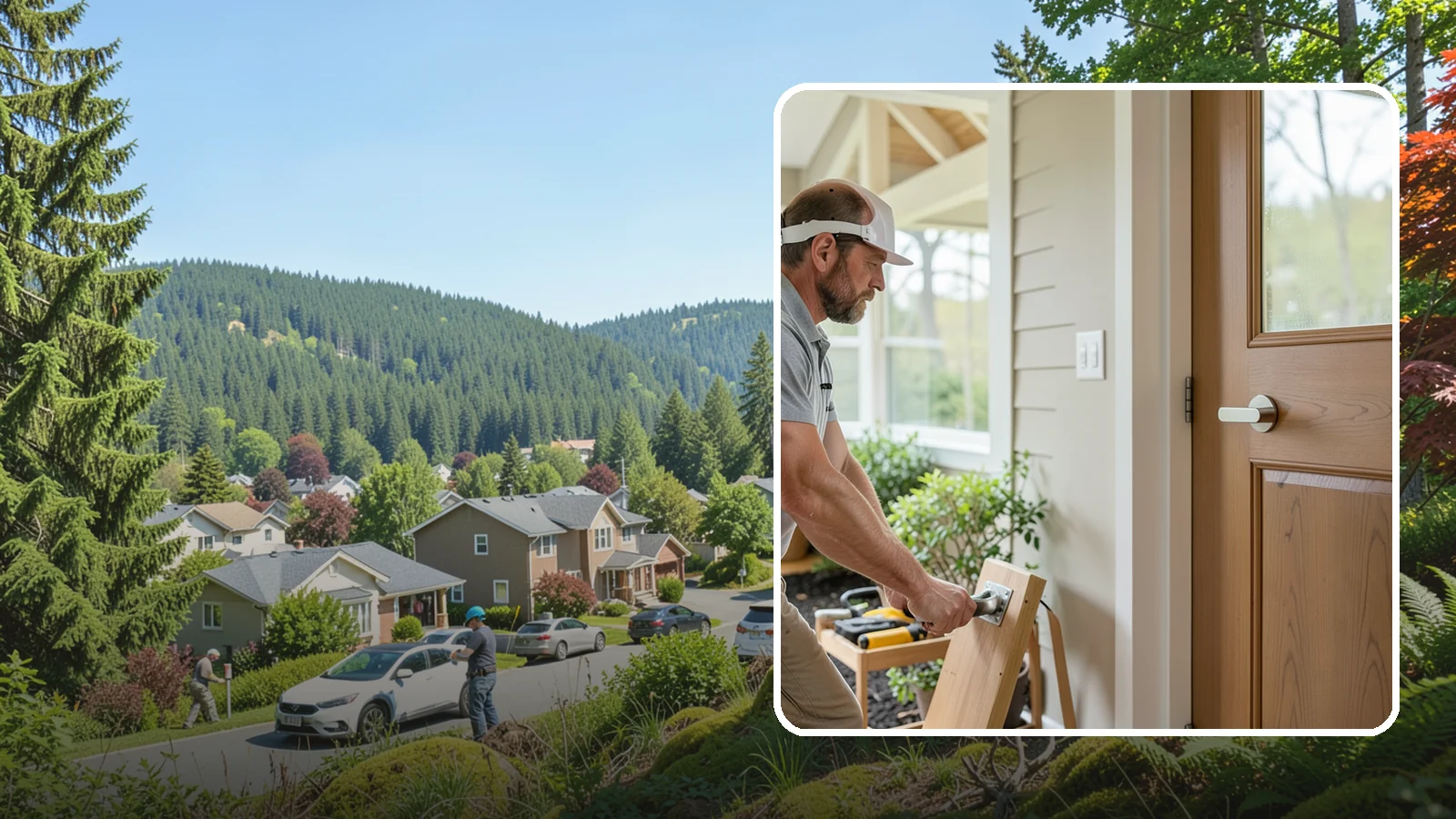 Lever Door Handle Installation in Index, Snohomish County, WA - We swap knobs for lever handles that open easily for arthritic hands and limited grip strength.