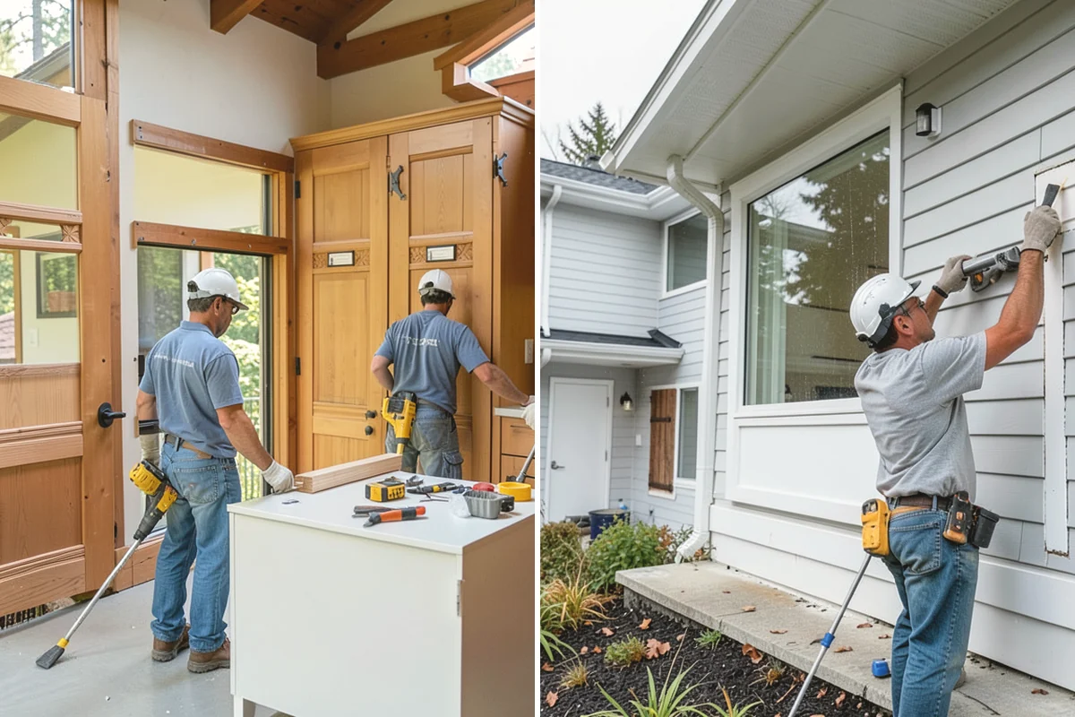 Lever Door Handle Installation in Issaquah, King County, WA - We inventory doors and confirm hardware and finish choices