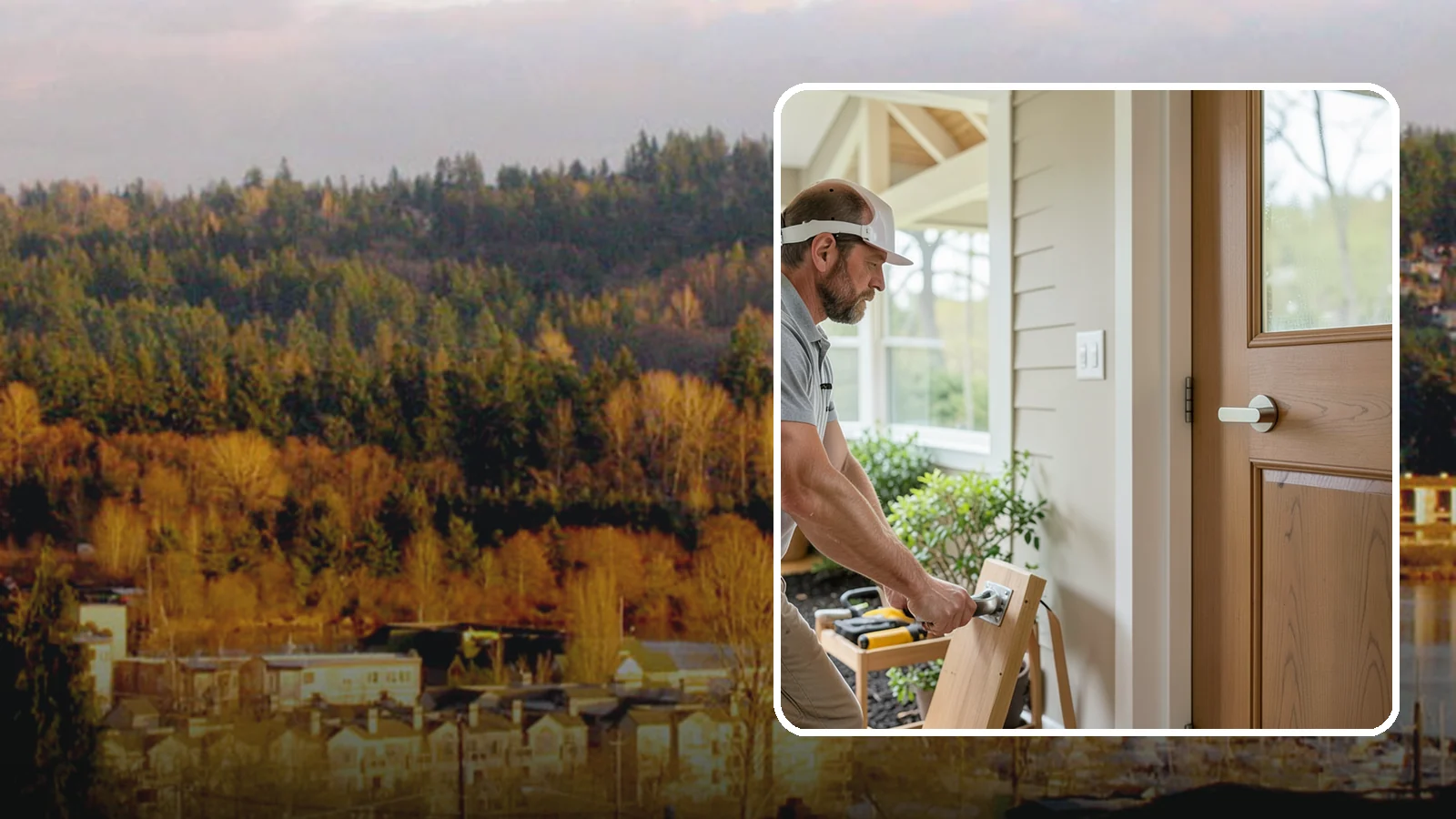 Lever Door Handle Installation in Kenmore, King County, WA - We swap knobs for lever handles that open easily for arthritic hands and limited grip strength.