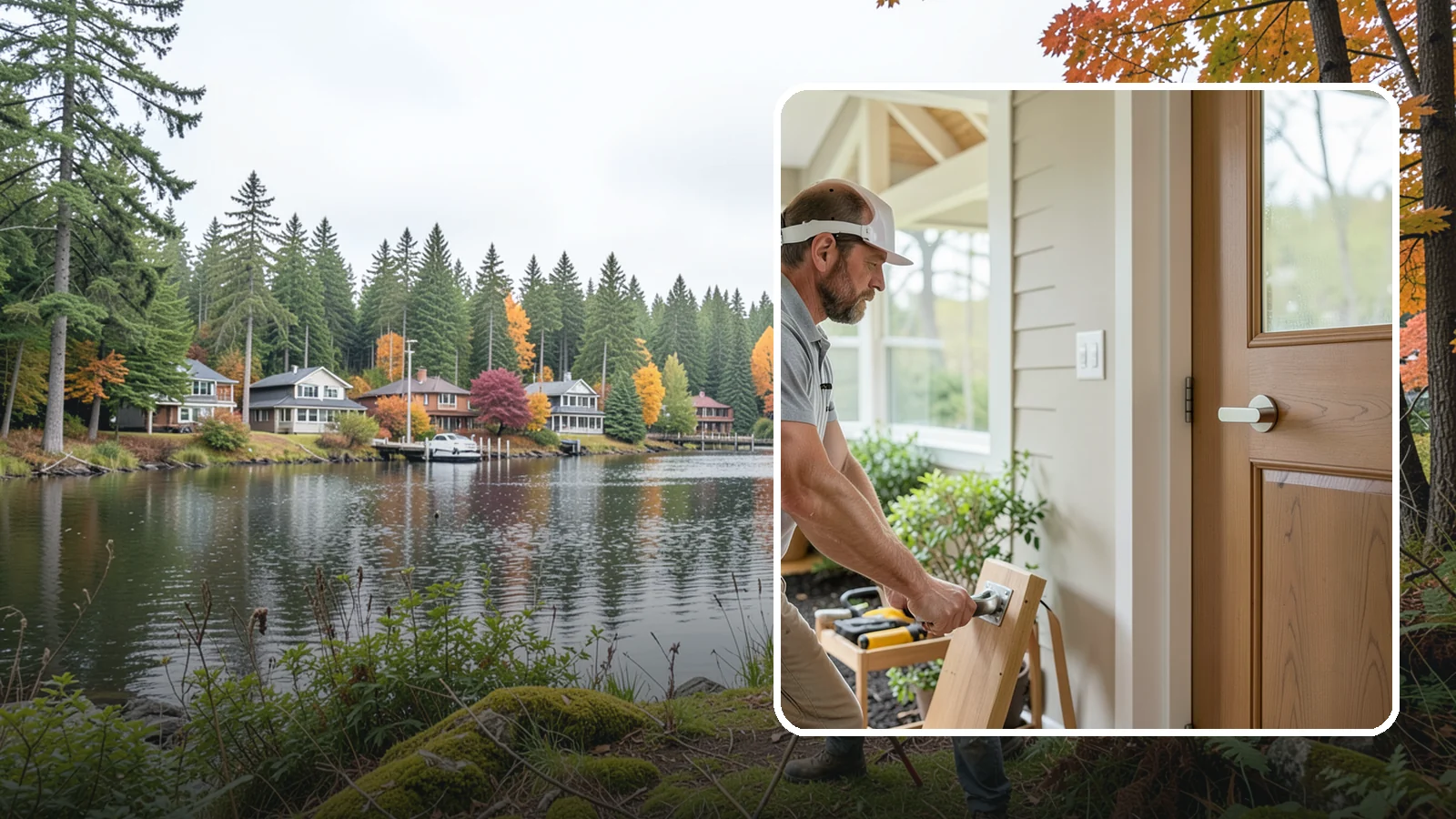 Lever Door Handle Installation in La Conner, Skagit County, WA - We swap knobs for lever handles that open easily for arthritic hands and limited grip strength.