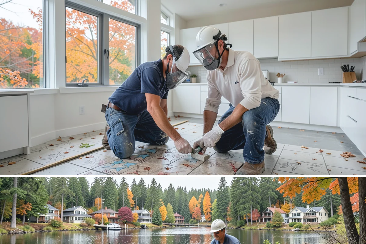 Lever Door Handle Installation in La Conner, Skagit County, WA - Lever handle upgrades are quick indoor work suitable for any time of year.