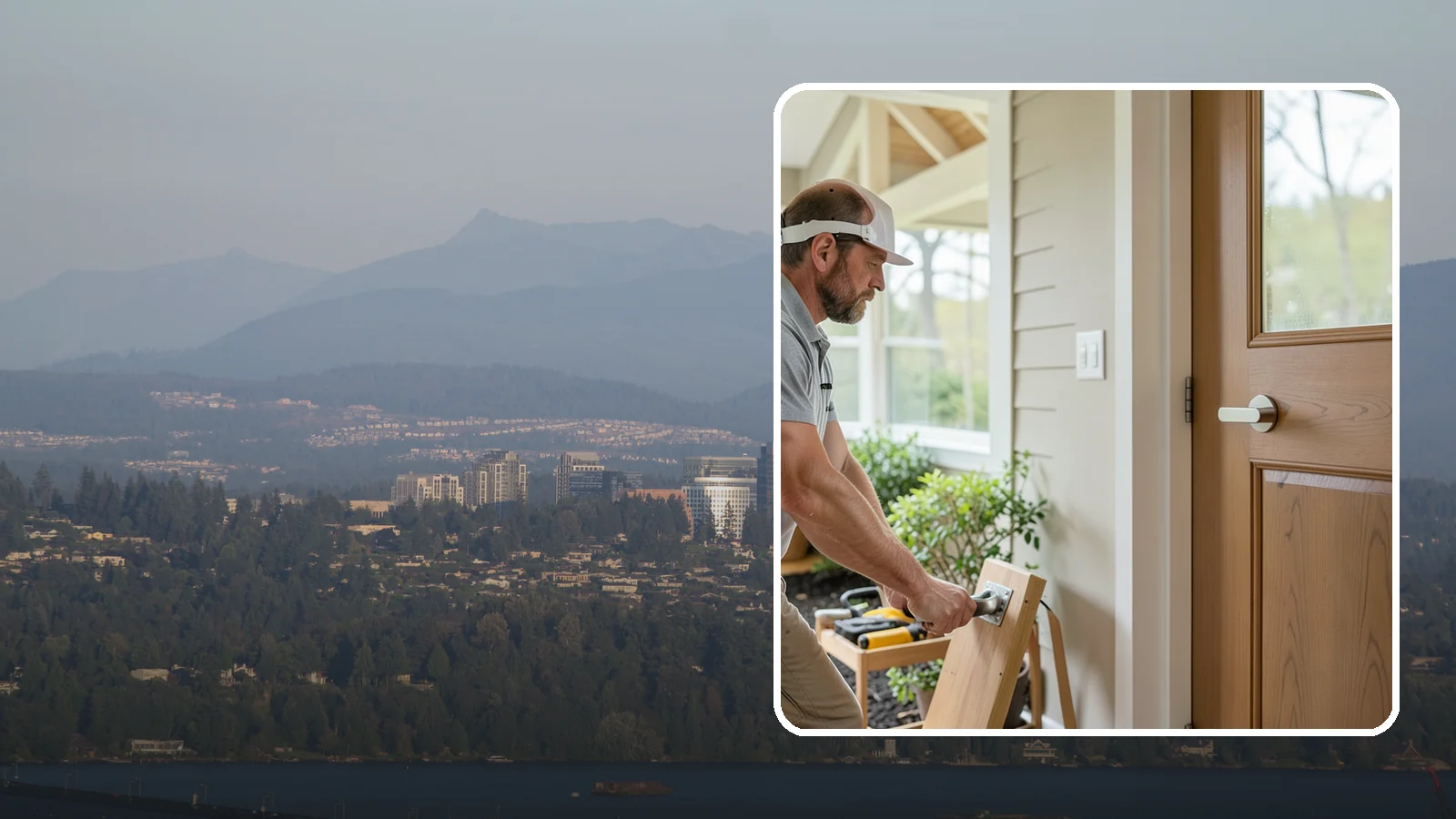 Lever Door Handle Installation in Medina, King County, WA - We swap knobs for lever handles that open easily for arthritic hands and limited grip strength.