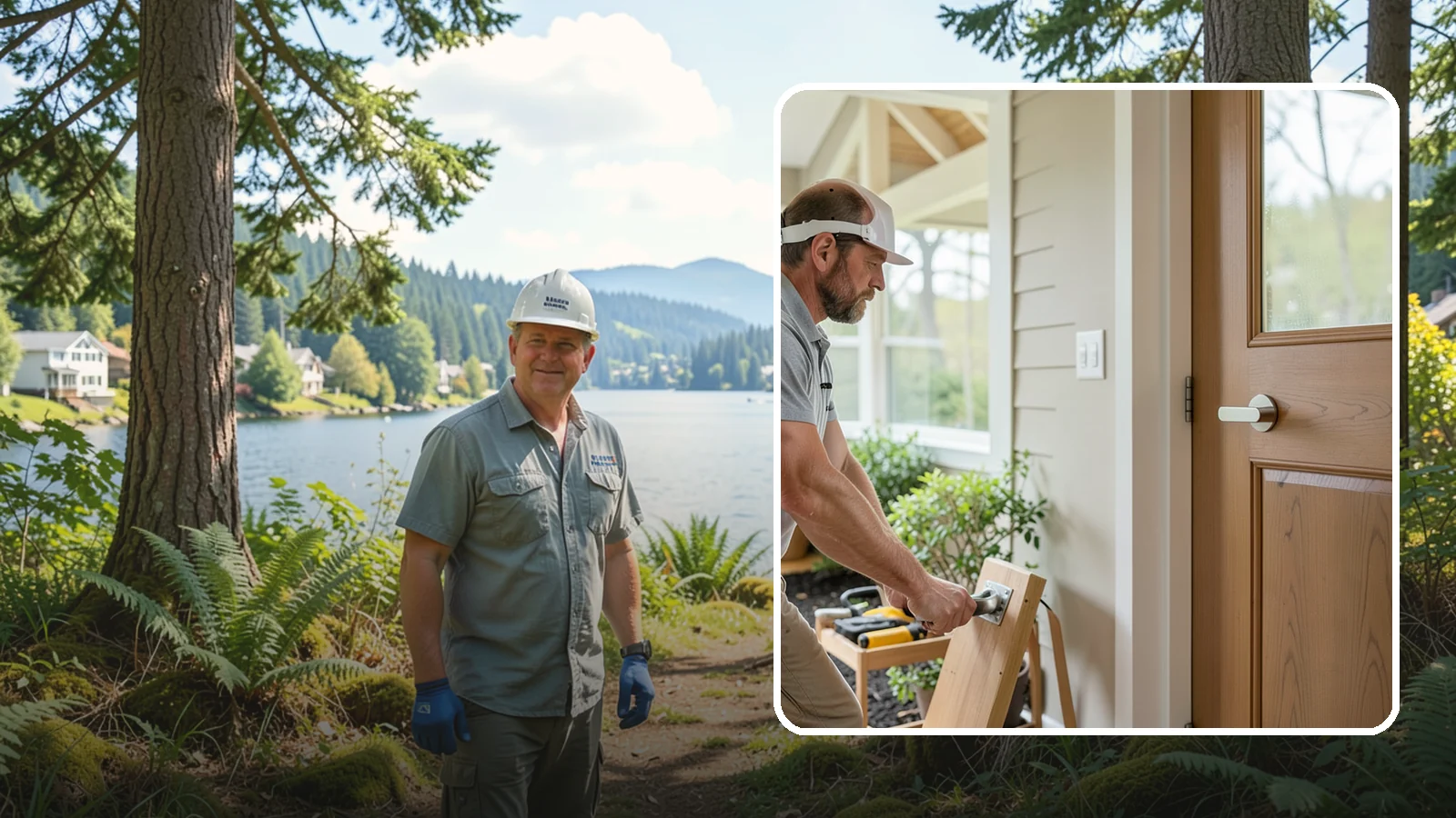 Lever Door Handle Installation in Milton, King County, WA - We swap knobs for lever handles that open easily for arthritic hands and limited grip strength.