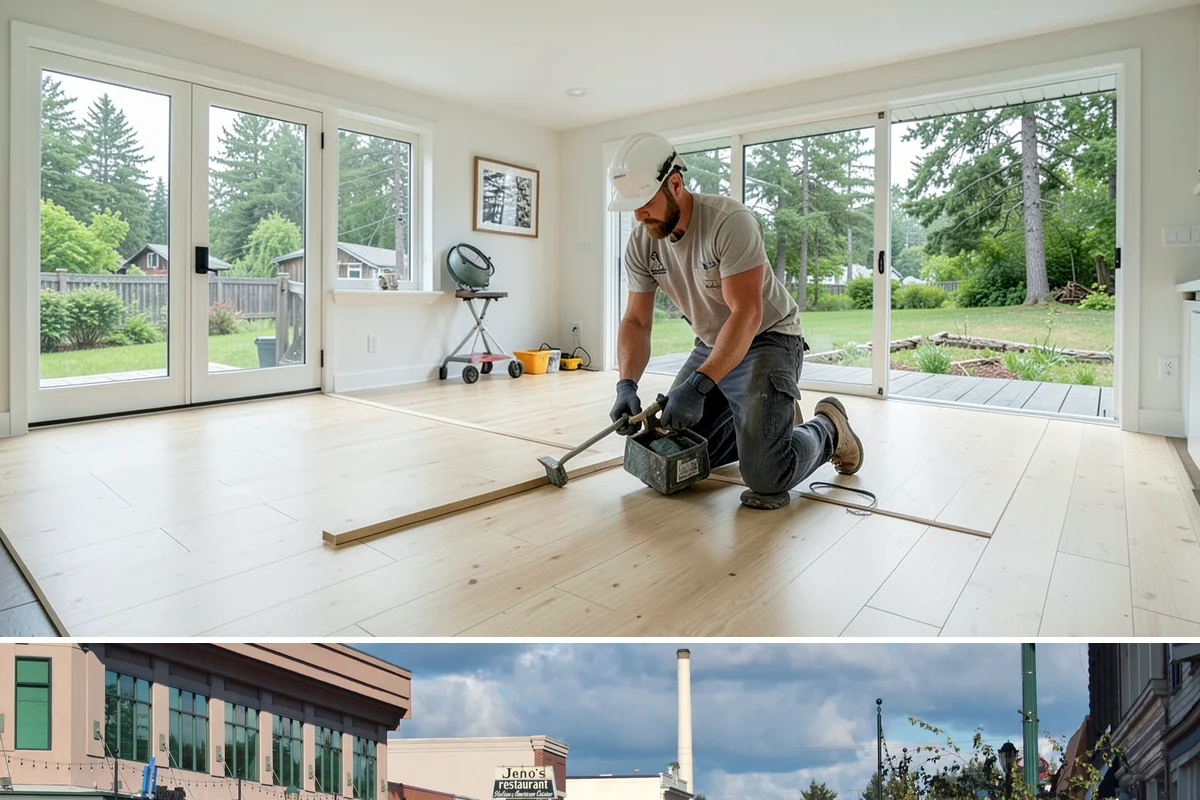 Lever Door Handle Installation in Monroe, Snohomish County, WA - Lever handle upgrades are quick indoor work suitable for any time of year.