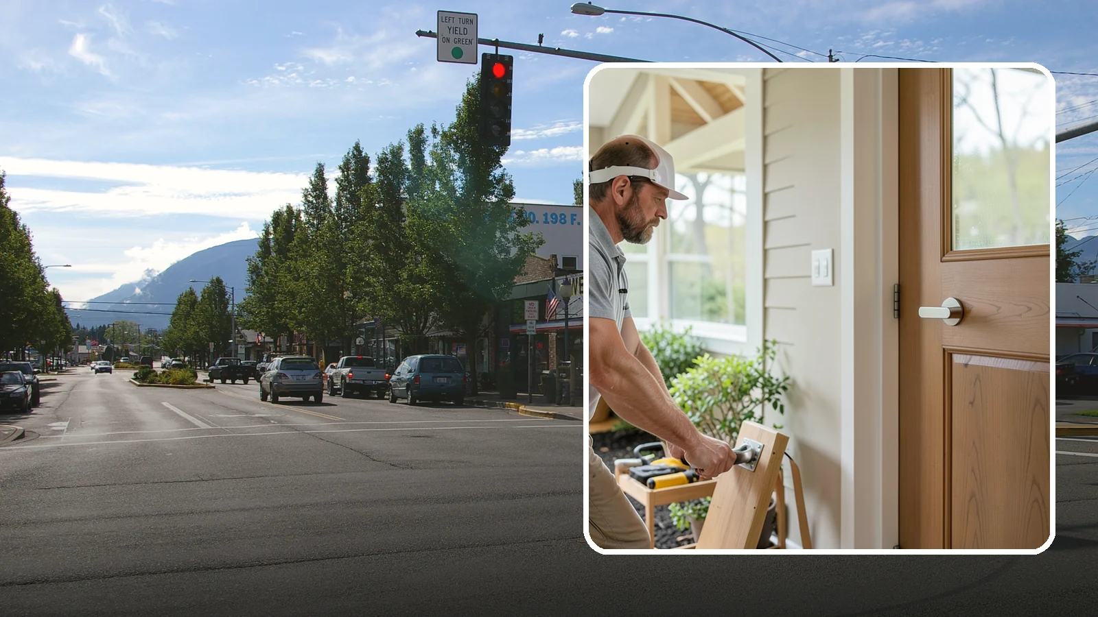 Lever Door Handle Installation in North Bend, King County, WA - We swap knobs for lever handles that open easily for arthritic hands and limited grip strength.