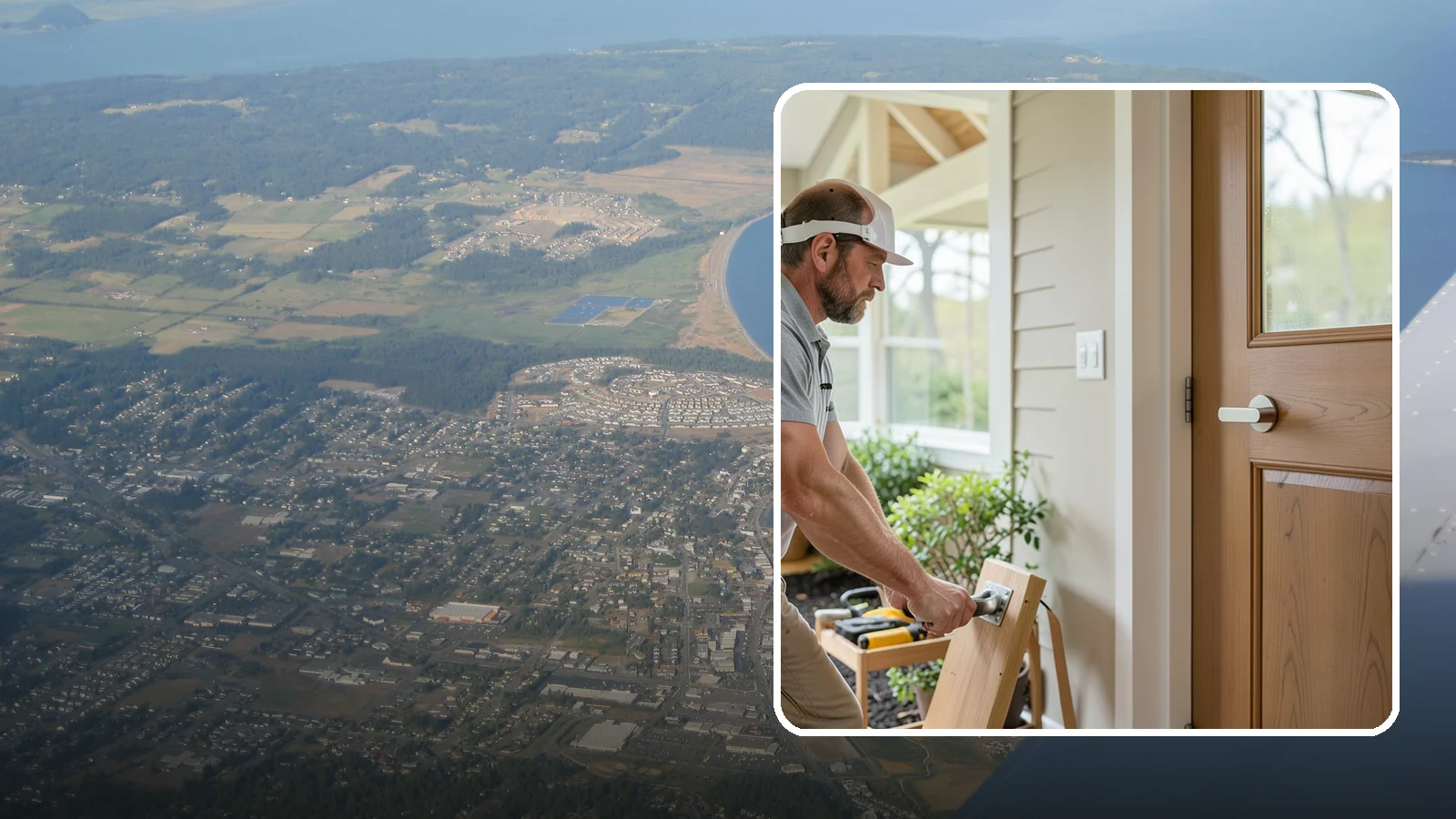 Lever Door Handle Installation in Oak Harbor, Island County, WA - We swap knobs for lever handles that open easily for arthritic hands and limited grip strength.