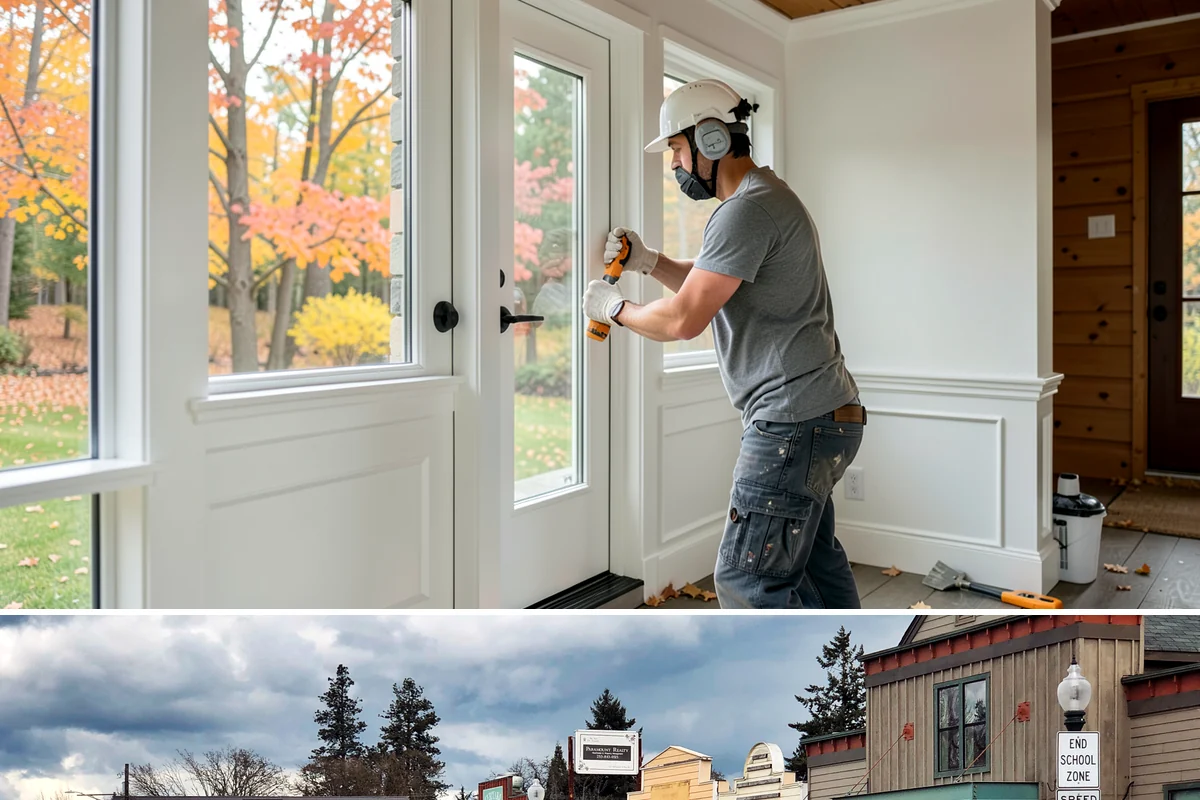 Lever Door Handle Installation in Roy, Pierce County, WA - Lever handle upgrades are quick indoor work suitable for any time of year.