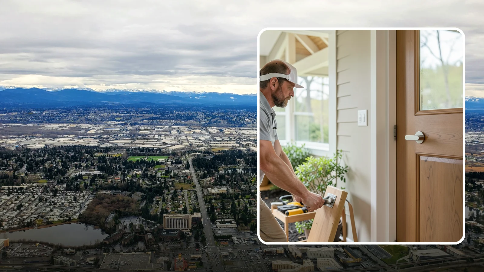 Lever Door Handle Installation in SeaTac, King County, WA - We swap knobs for lever handles that open easily for arthritic hands and limited grip strength.