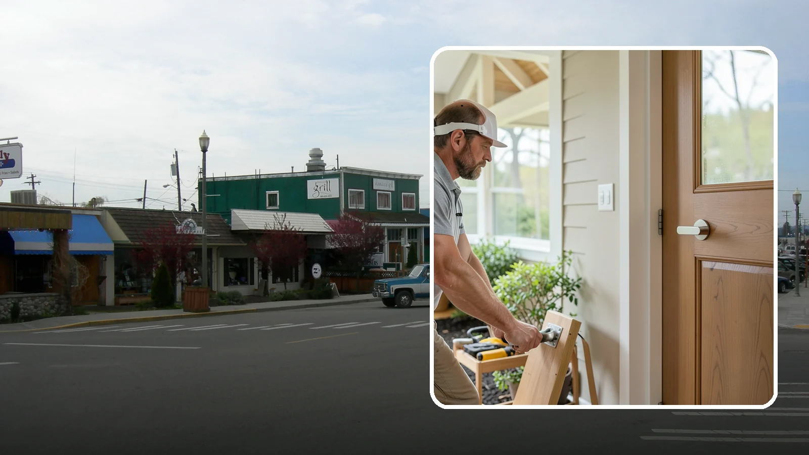 Lever Door Handle Installation in Stanwood, Snohomish County, WA - We swap knobs for lever handles that open easily for arthritic hands and limited grip strength.