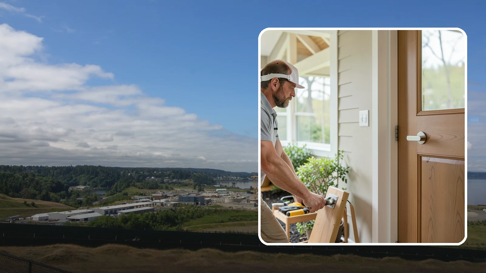 Lever Door Handle Installation in University Place, Pierce County, WA - We swap knobs for lever handles that open easily for arthritic hands and limited grip strength.