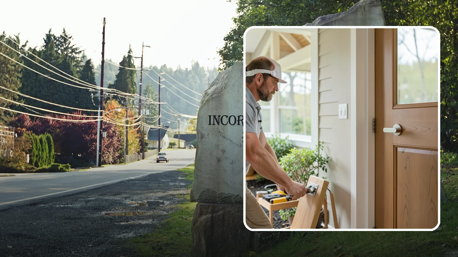 Lever Door Handle Installation in Wilkeson, Pierce County, WA - We swap knobs for lever handles that open easily for arthritic hands and limited grip strength.