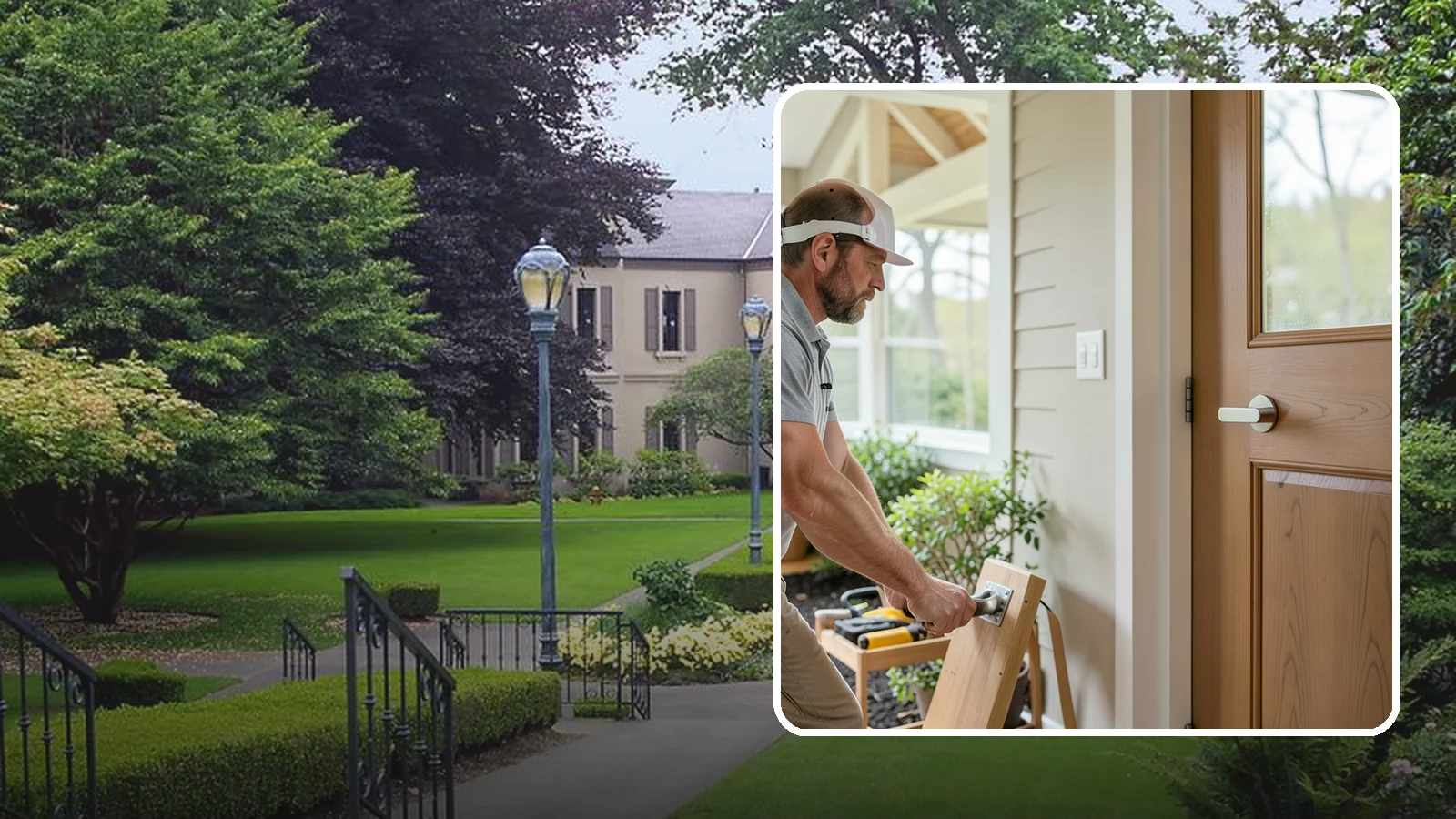 Lever Door Handle Installation in Woodinville, King County, WA - We swap knobs for lever handles that open easily for arthritic hands and limited grip strength.