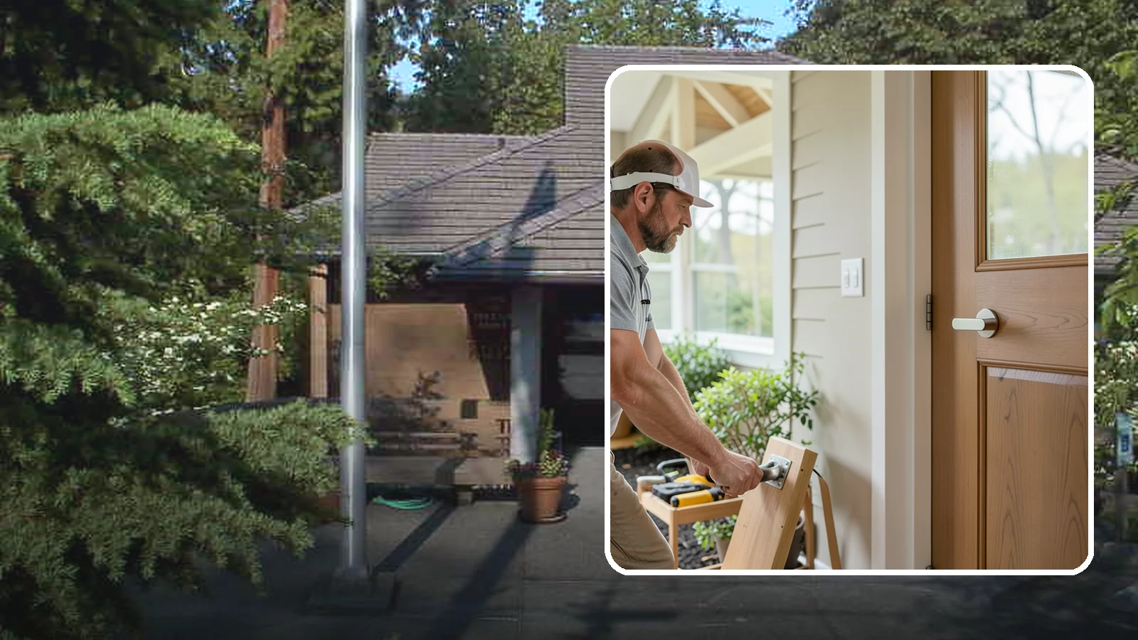Lever Door Handle Installation in Yarrow Point, King County, WA - We swap knobs for lever handles that open easily for arthritic hands and limited grip strength.