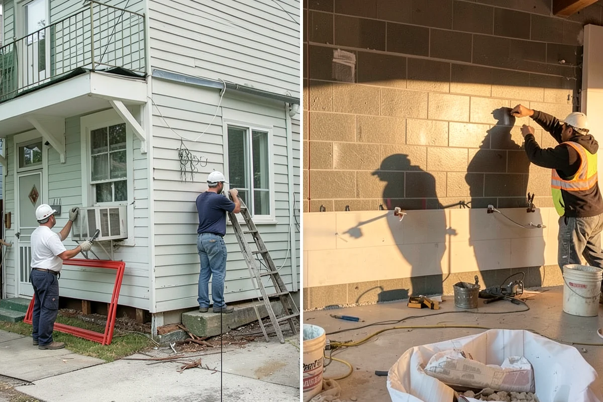 Light Fixture Installation in Concrete, Skagit County, WA - Confirm fixture selections and support requirements