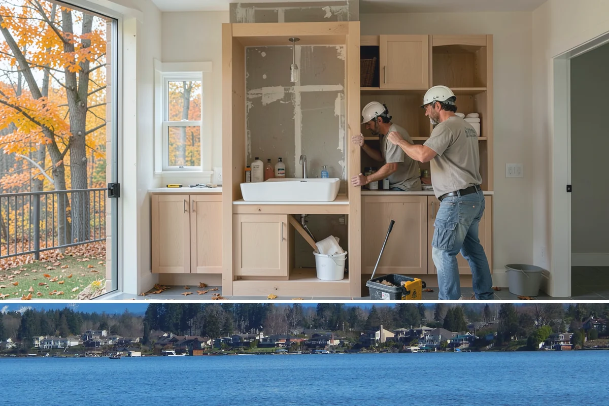 Light Fixture Installation in Lake Stevens, Snohomish County, WA - Fixture installation happens year-round and refreshes interiors during darker seasons.
