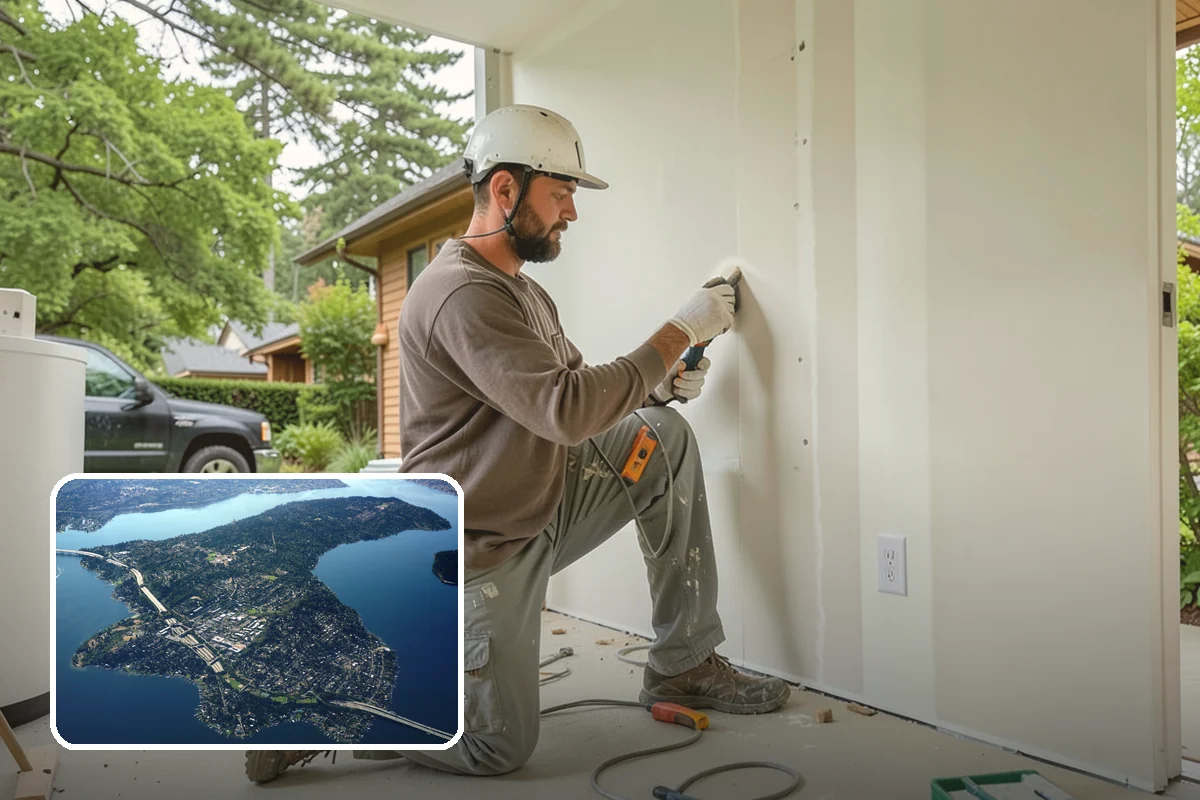 Light Fixture Installation in Mercer Island, King County, WA - Secure mounting rated for the fixture's weight
