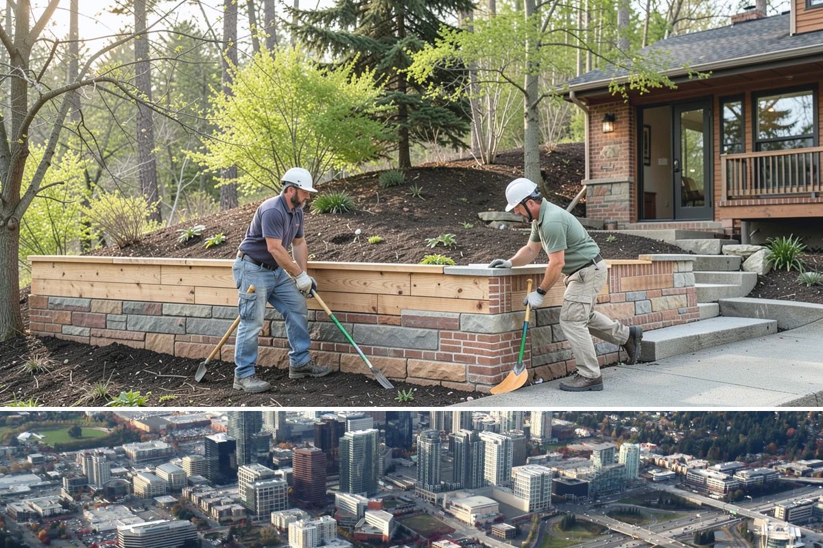 Linear Drain Installation in Bellevue, King County, WA - Because it reshapes the shower floor, a linear drain is best installed during a slower-season rebuild for careful slope work.