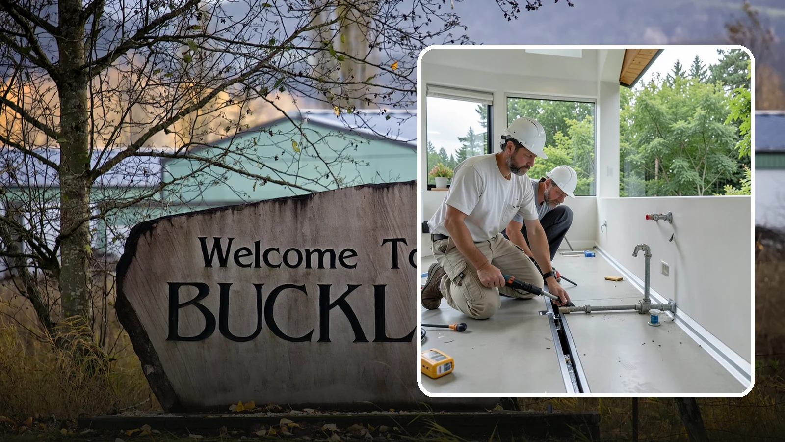 Linear Drain Installation in Buckley, Pierce County, WA - A linear drain installation replaces a center drain with a sleek trench that improves flow and design.