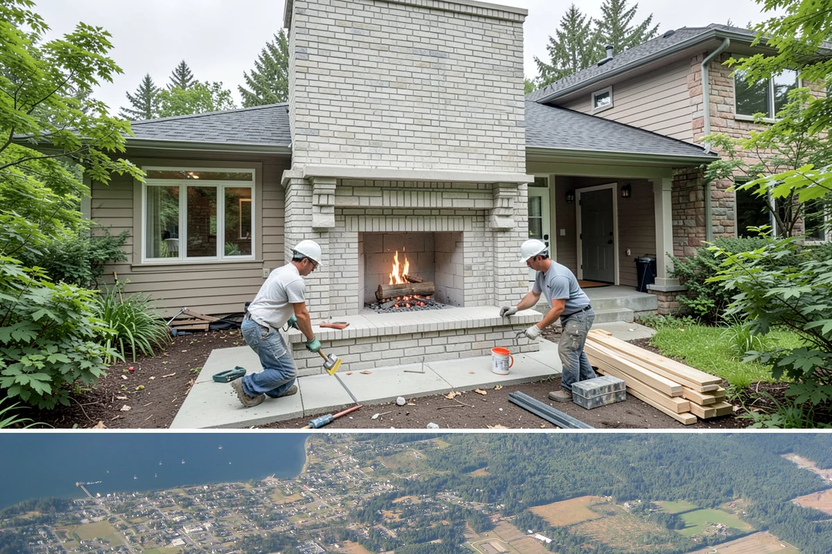 Linear Drain Installation in Coupeville, Island County, WA - Because it reshapes the shower floor, a linear drain is best installed during a slower-season rebuild for careful slope work.