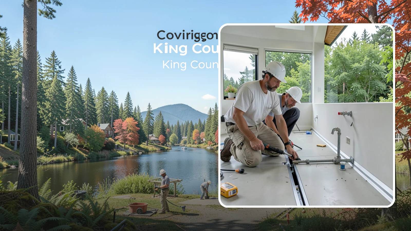 Linear Drain Installation in Covington, King County, WA - A linear drain installation replaces a center drain with a sleek trench that improves flow and design.