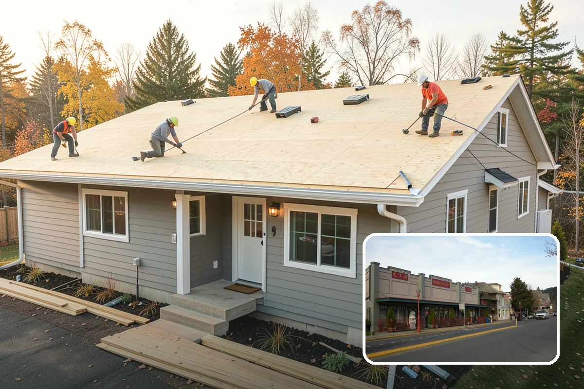 Linear Drain Installation in Issaquah, King County, WA - Allows a clean single-slope floor