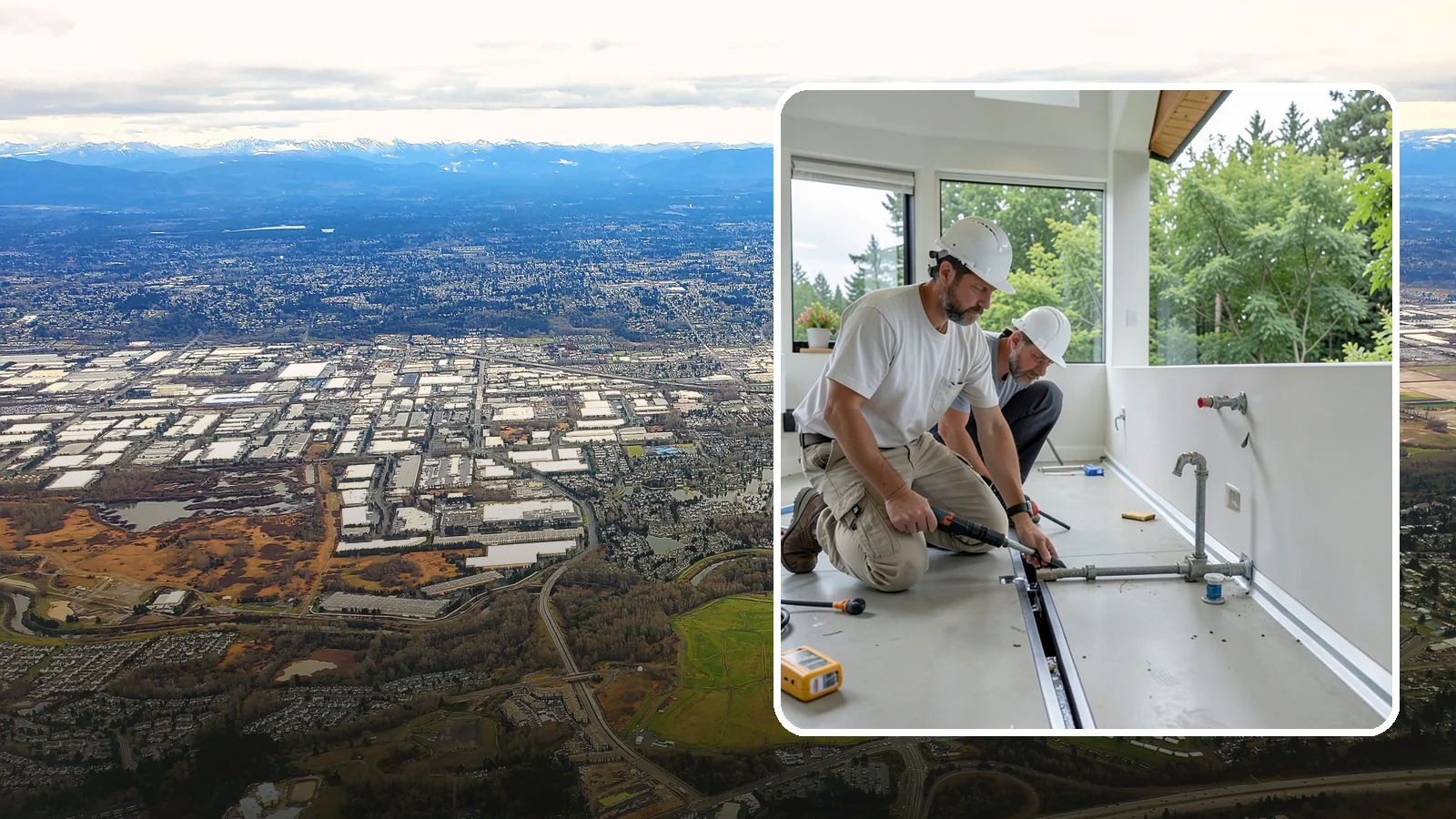 Linear Drain Installation in Kent, King County, WA - A linear drain installation replaces a center drain with a sleek trench that improves flow and design.