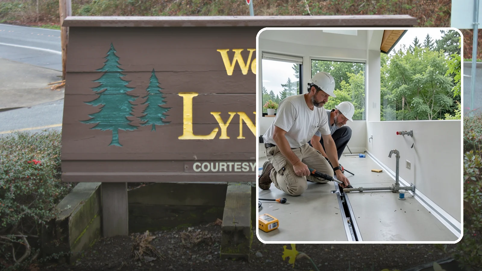 Linear Drain Installation in Lynnwood, Snohomish County, WA - A linear drain installation replaces a center drain with a sleek trench that improves flow and design.