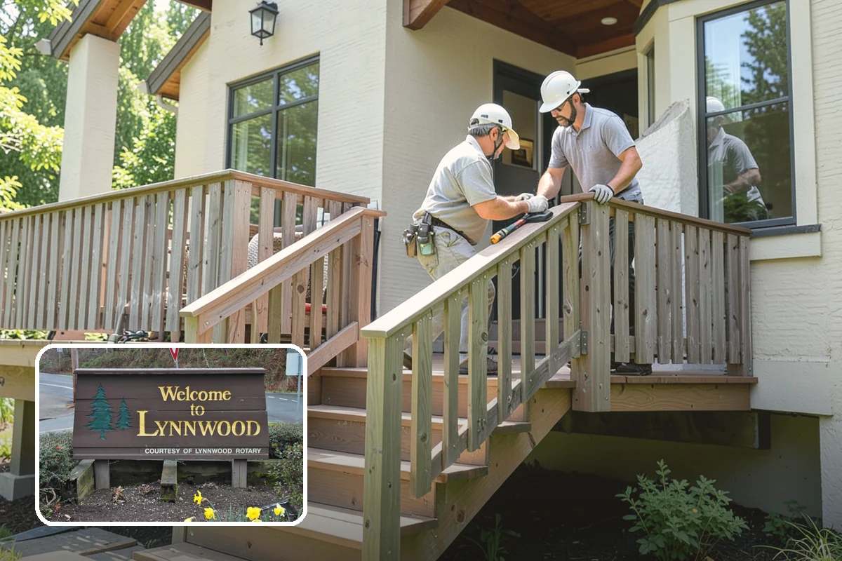 Linear Drain Installation in Lynnwood, Snohomish County, WA - Allows a clean single-slope floor