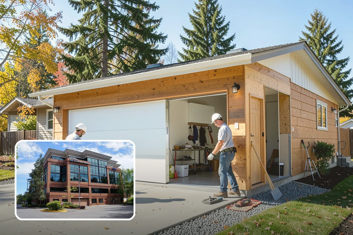 Linear Drain Installation in Mountlake Terrace, Snohomish County, WA - Allows a clean single-slope floor