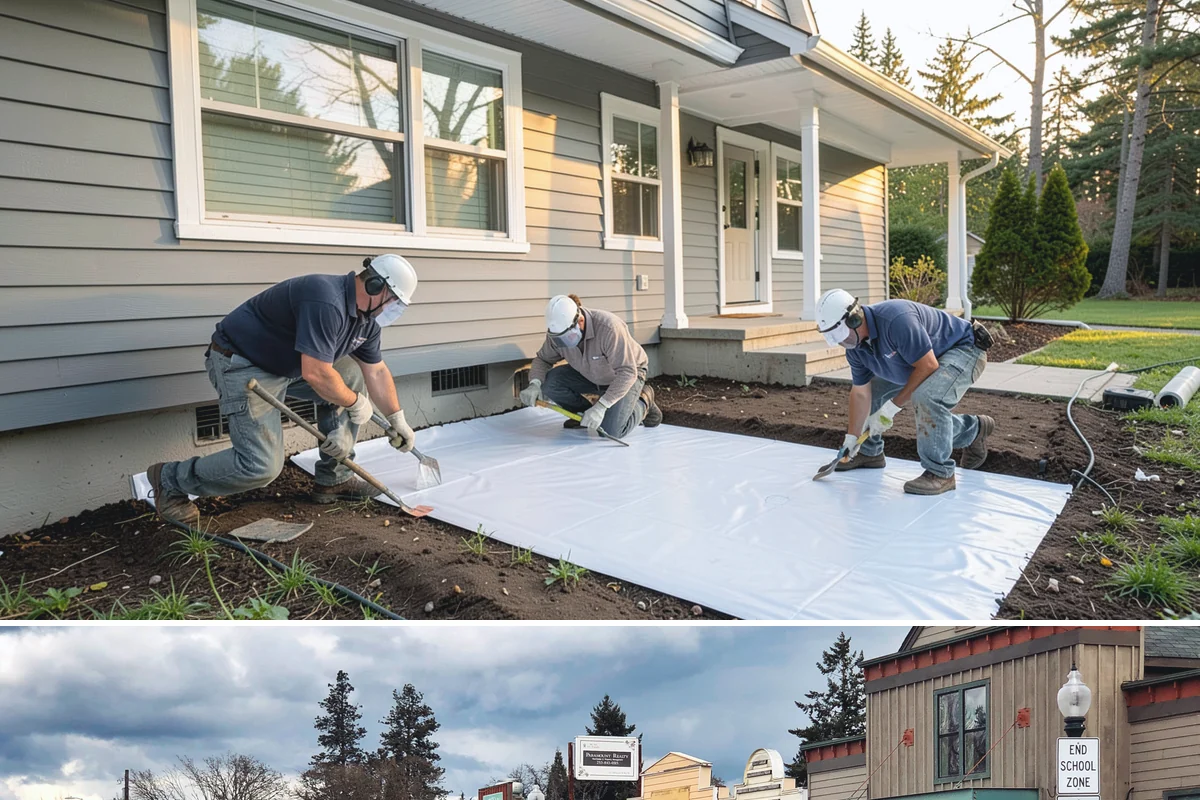 Linear Drain Installation in Roy, Pierce County, WA - Because it reshapes the shower floor, a linear drain is best installed during a slower-season rebuild for careful slope work.