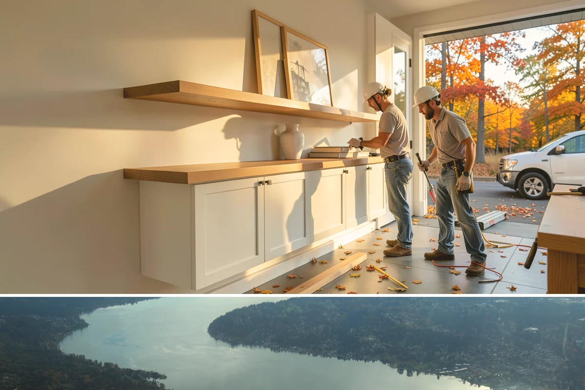 Linear Drain Installation in Sammamish, King County, WA - Because it reshapes the shower floor, a linear drain is best installed during a slower-season rebuild for careful slope work.