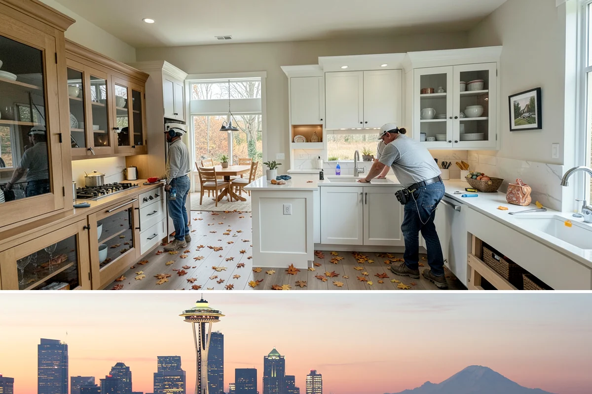 Linear Drain Installation in Seattle, King County, WA - Because it reshapes the shower floor, a linear drain is best installed during a slower-season rebuild for careful slope work.