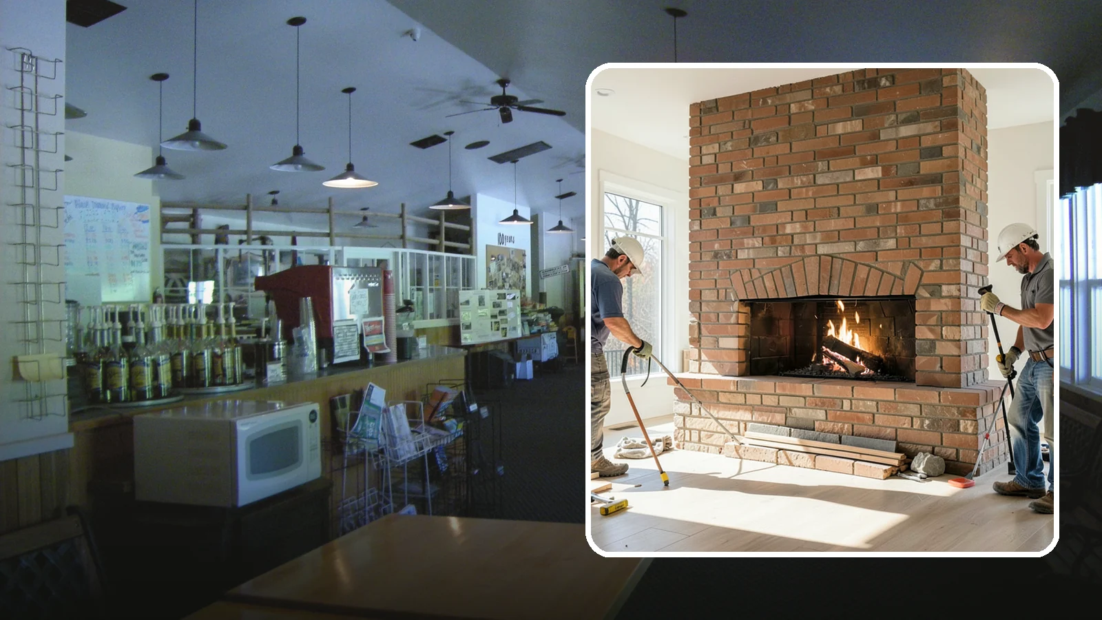 Linear Fireplace Installation in Black Diamond, King County, WA - Sleek, wide-format linear fireplaces that deliver modern ambiance and clean flame lines.