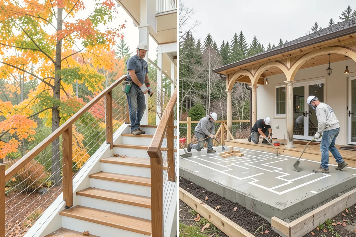 Linear Fireplace Installation in Covington, King County, WA - Frame the wall opening for the linear unit
