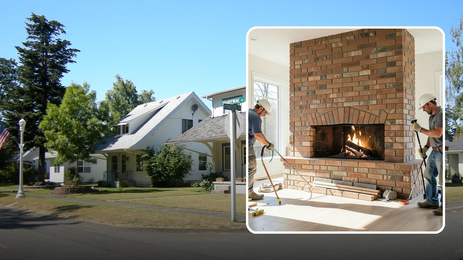 Linear Fireplace Installation in DuPont, Pierce County, WA - Sleek, wide-format linear fireplaces that deliver modern ambiance and clean flame lines.