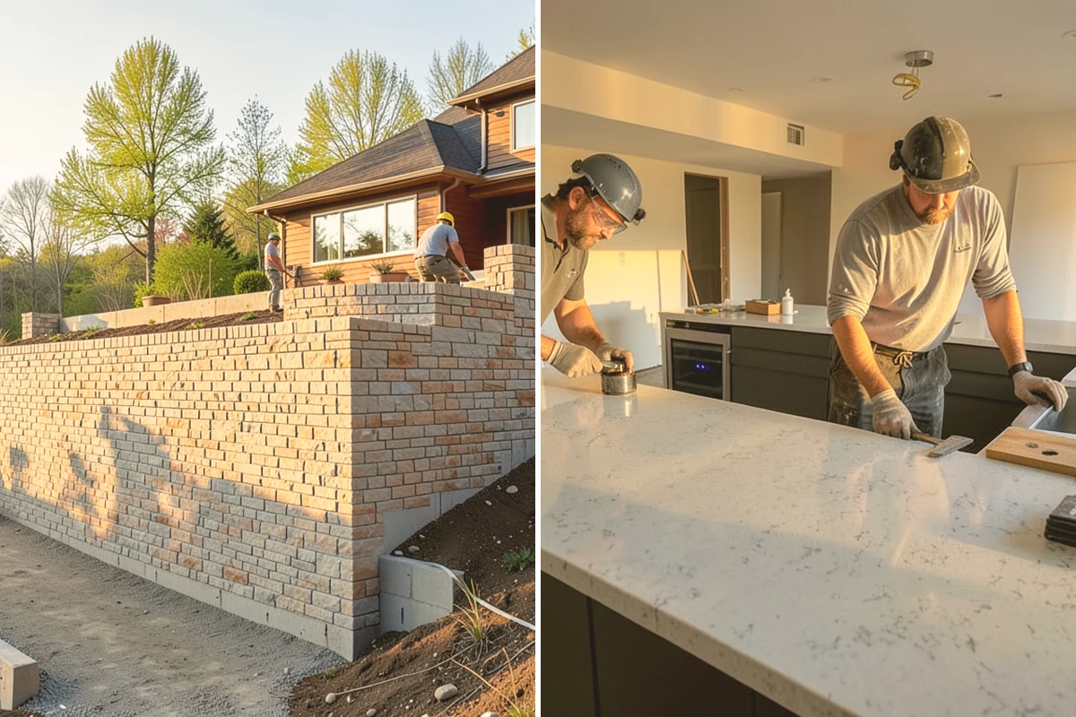 Linear Fireplace Installation in Fife, Pierce County, WA - Frame the wall opening for the linear unit